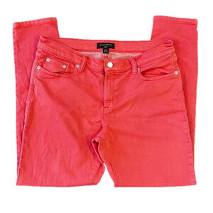 Banana Republic 31/12 women’s coral skinny jeans